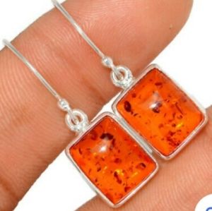 Genuine Amber Earrings gg